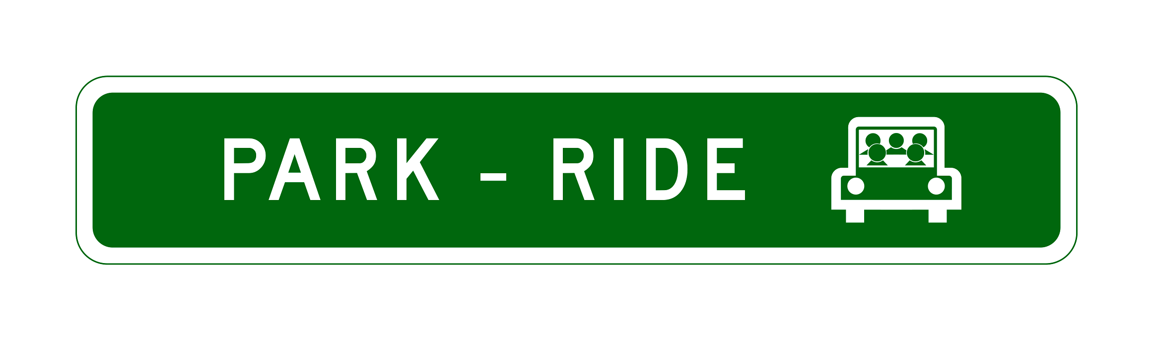 G95E(CA) Park and Ride — official FHWA layout