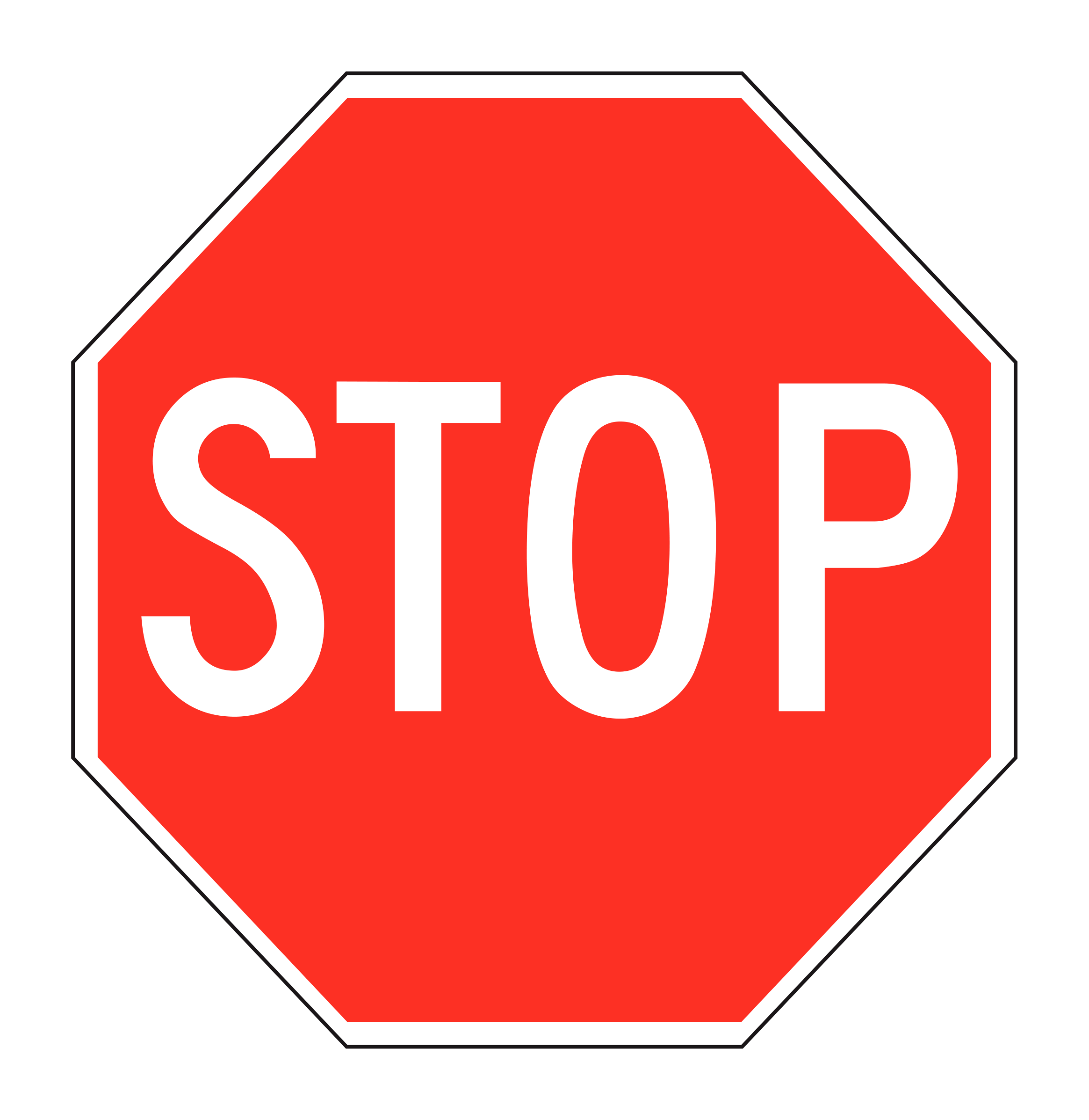 R1-1 Stop — official FHWA layout