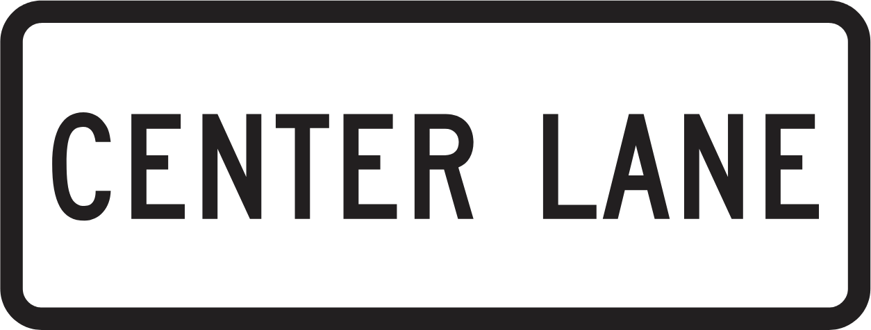 R3-5eP Center Lane — official FHWA layout