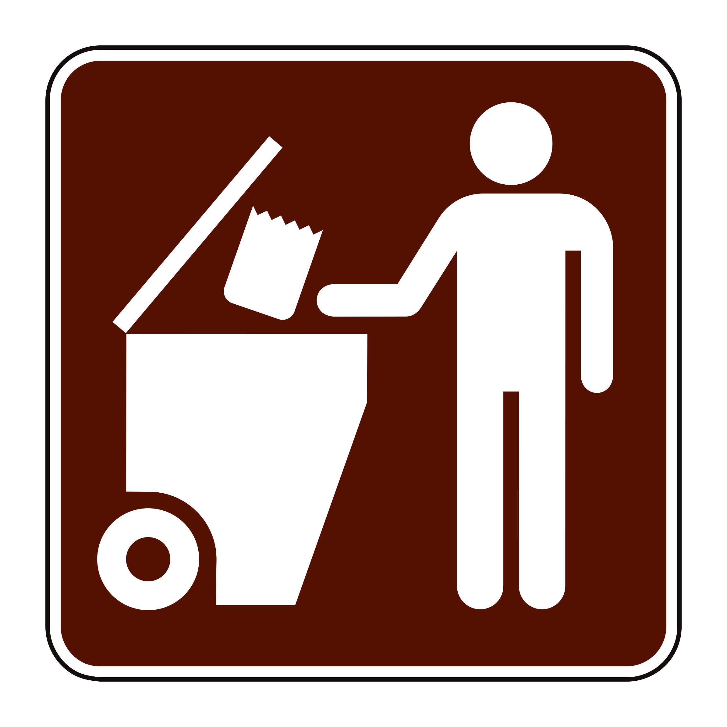 RS-091 Trash Disposal — official FHWA layout
