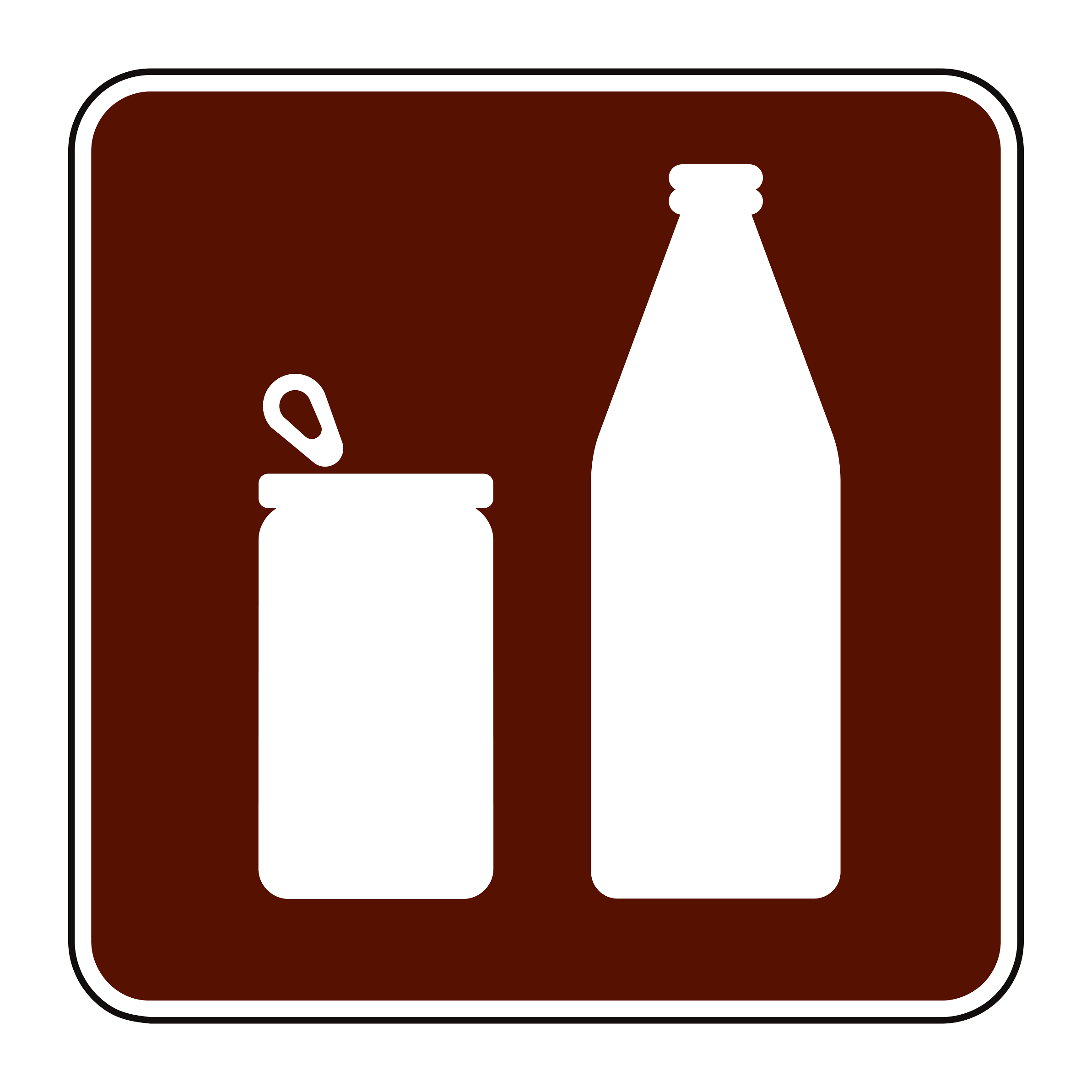 RS-101 Cans or Bottles — official FHWA layout
